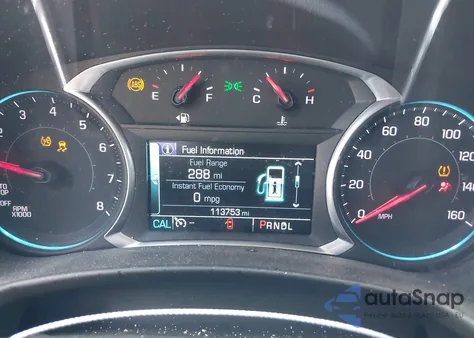 2018 Chevrolet Equinox Lt из США, поврежденный, VIN 2GNAXJEV2J6246607